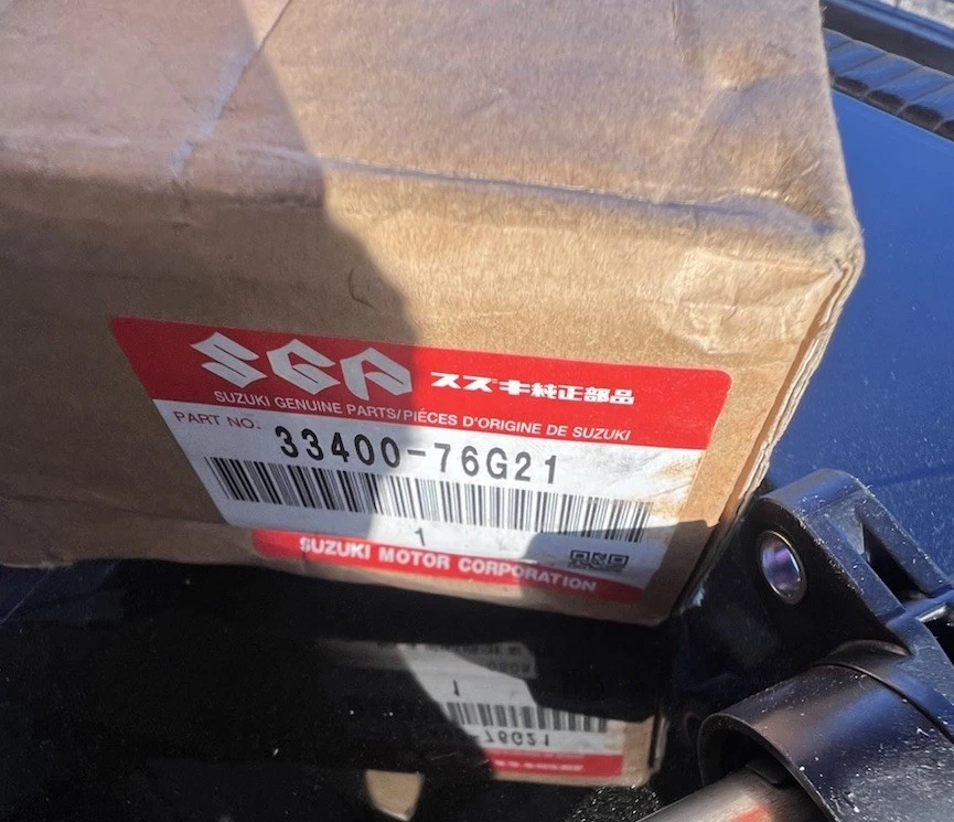 Оригинальная катушка зажигания Suzuki 33400-76G21 | подходит для Aerio SX4 Liana NGK U5214 - Изображение 4 из 4