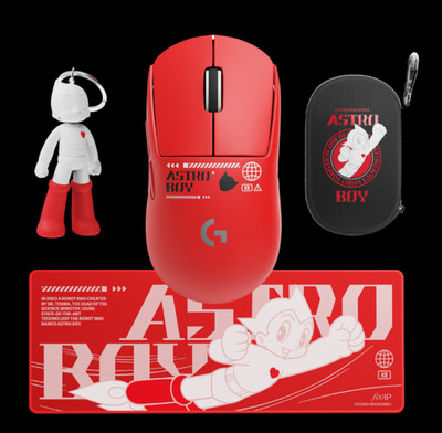 Logitech G PRO X Superlight 2 SE Astro Boy Edition Gaming Mouse Limited 500 Set