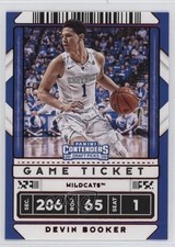 2020 Panini Contenders Draft Picks Variation Game Ticket Red Devin Booker 12hh