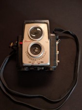 Kodak Brownie Starflex Camera Vintage 1950s Dakon Lens USA Retro UNTESTED