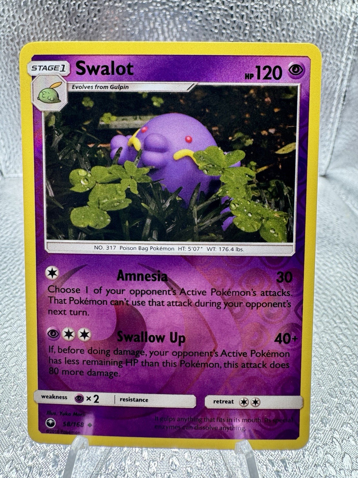 Swalot 58/168 Sm-Celestial Storm Reverse Holo