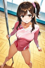 Ecchi - Tsukishiro - Pink Gymnastic - by Rachel Logan - 35 Grafiken - *Download*