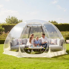 Pop Up Bubble Tent, 12 x 12 FT Instant Igloo Tent Suitable for 8-10 People