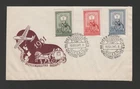 Hungary 1951 Stamp Centenary FDC - stamp on stamp topical