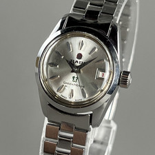 Orologio da donna automatico vintage RADO Green horse quadrante argento...