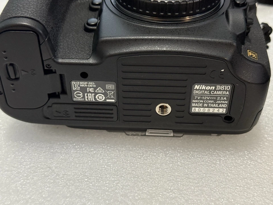 Nikon D810 36.3MP DSLR Camera - Black (Body Only) Used Only 4times Shutter 1463 - Image 4 of 4