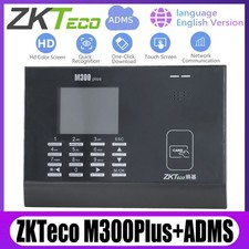 ZKteco M300Plus ADMS Biometric Fingerprint Recognition Time Attendance 3" Screen