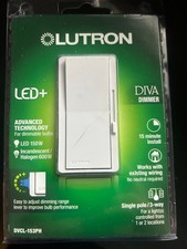 Lutron DVCL-153PH Dimmer Wall Switch - White