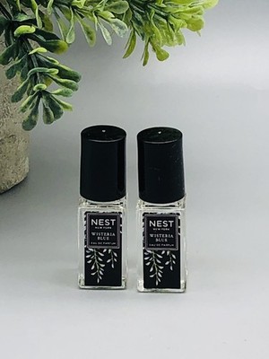2~ Nest New York Wisteria Blue Eau De Parfum Rollerball Mini 3ml New