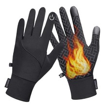 Winter Gloves for Men Women Thermal Touch Screen Water Resistant Windproof An...
