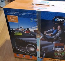 Wonderwall Discovery Expedition Entertainment Projector 120" Screen NEW in Box