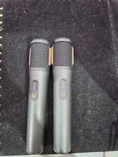 2X Jbl Partybox Wireless Microphones JUST THE MICS, NOTHING ELSE TESTED