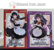Date A Live V Coreful Figure Tohka Yatogami Kurumi Tokisaki Cat Ear Maid Ver SET