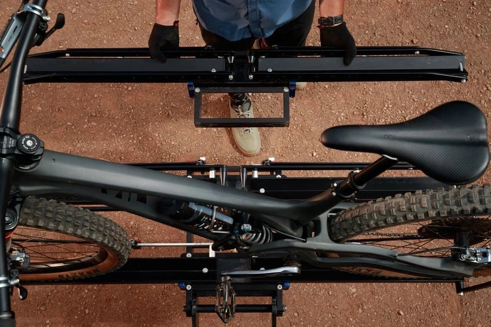 1UP США Quik стойка надстройка велосипед перевозчик алюминий черный подходит 16-29" колеса - Изображение 2 из 4