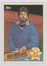 1985 Topps All Star Collector's Edition Tiffany Rick Sutcliffe #720 0h1
