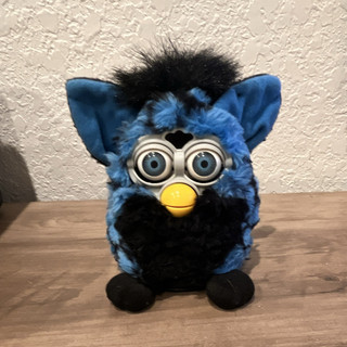 1999 Vintage furby Blue & Black Electronic Interactive