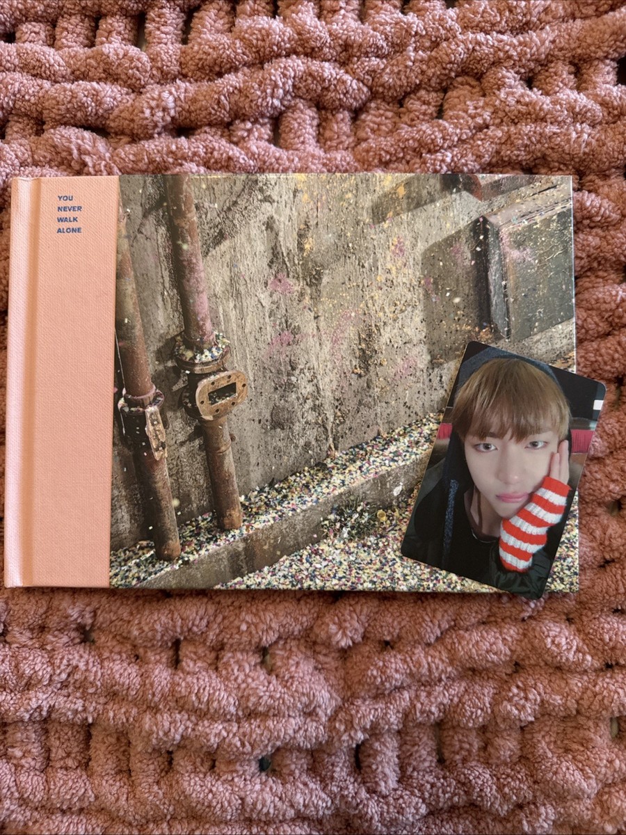 You Never Walk Alone BTS CD album & photo book Left Pink version W