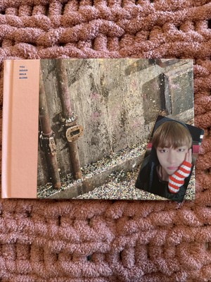 You Never Walk Alone BTS CD album & photo book Left Pink version W