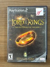 Lord of the Rings The Fellowship of the Ring PS2 PlayStation 2 2002 Game