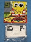Eat The Rich “SpongeBobs REVENGE ” 1 Oz PROOF Finish Silver Bar Mintage 400