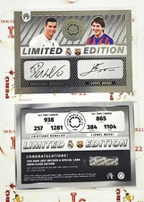 Fifa Club World Cup 2025 Auto Printed Signatures, Legends, Dual