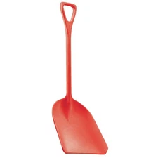VIKAN 69824 Hygienic Shovel,42 1/2 in L,D Handle 3UE30