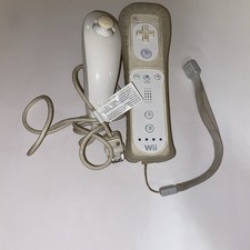 Telecomando Wii Originale Con Nunchuk - Controller Bianco Per Nintendo Wii