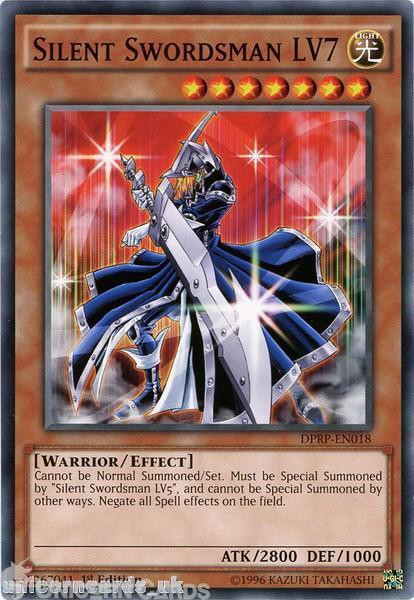 DPRP-EN018 Silent Swordsman LV7 1st edition Mint YuGiOh Card