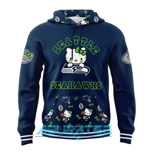 Seahawks x Kitty Night 2026 Special Hoodie