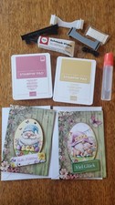 Bastelpaket SU Stempelkissen Kleber Karten Faden Stempelhalter