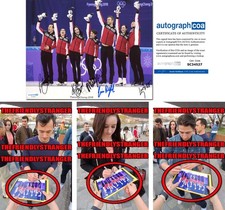 Kaetlyn Osmond, DUHAMEL, RADFORD, CHAN signed 2018 OLYMPICS 8x10 Photo Gold ACOA