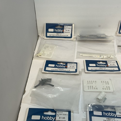 Huge NIP LOT OF 21 HobbyZone Parts For The CUB R/C Airplane Tail Wheel Spinner++ - Picture 6 of 8