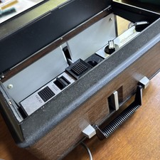 Vtg NIKKORMAT Automatic Slide Projector 3.5 f-4" Pro-Nikkor Lens w Loader GC-1