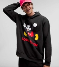 NWT Disney Lululemon Mickey Mouse Steady State Hoodie Sweatshirt Black M