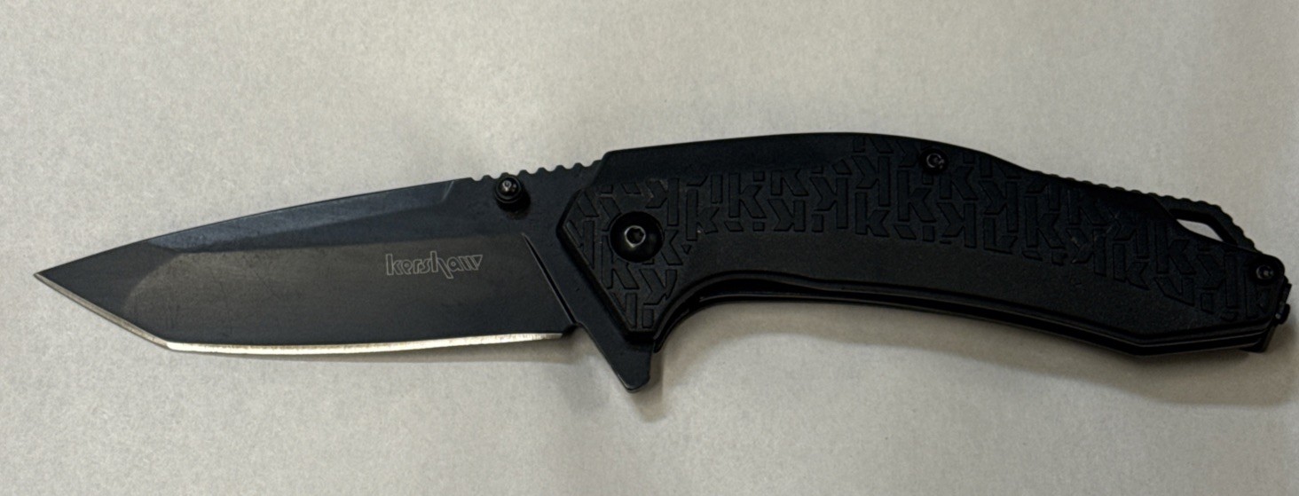 Rare! Kershaw 3840BLK Freefall Assisted Opening Tanto Folding Pocket Knife!