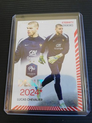 25-26 Panini Eternity Bleus Lucas Chevalier /10 Red Debut Équipe De France 