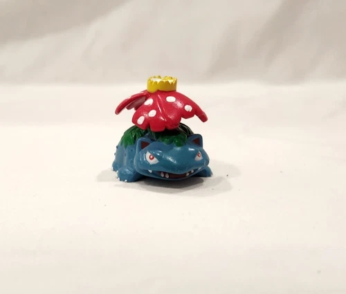 Tomy Pokemon Venusaur Figure Nintendo Toy 1999 Rare Miniature Figure Vintage