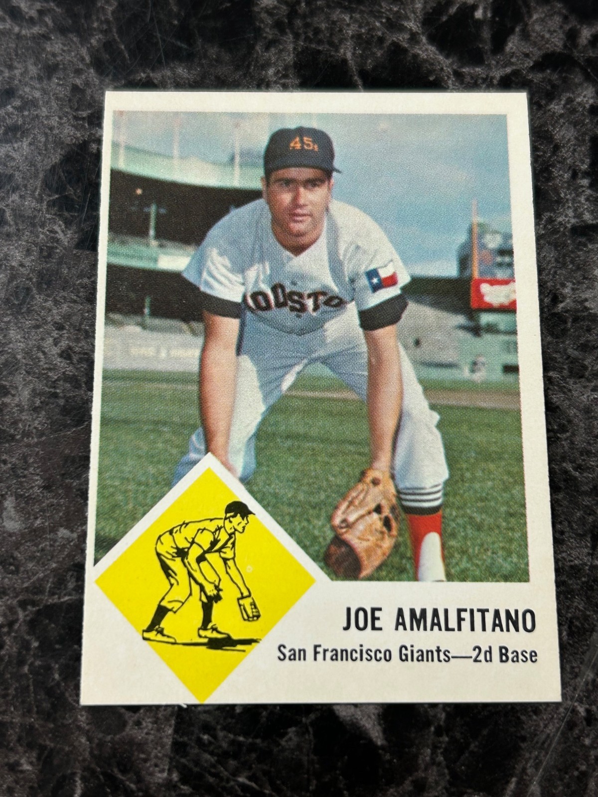 1963 Fleer - Joey Amalfitano #36 NRMT @QK13