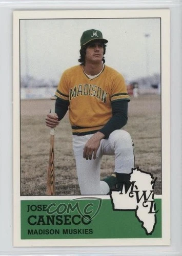 1983 Fritsch Midwest League Stars of Tomorrow Jose Canseco #43