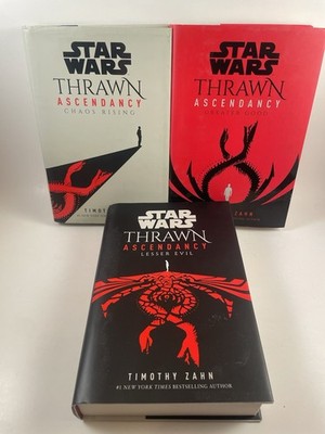 Star Wars Thrawn Ascendancy Trilogy Hardcover Lot Timothy Zahn 1 2 3 HC