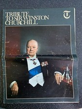 Tribute to Sir Winston Churchill - Supplement by The Daily Telegraph 1965