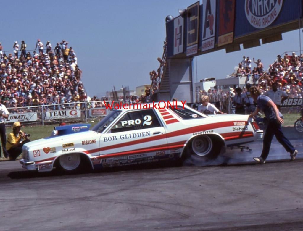 "Bob Glidden" 1970 Ford Fairmont Pro Stocker PHOTO! #(16)