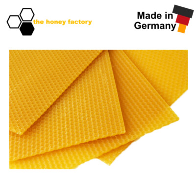 Mittelwände Pestizidfrei Bienenwachs ohne Rückstände DNM, Zander,Dadant US 1 KG