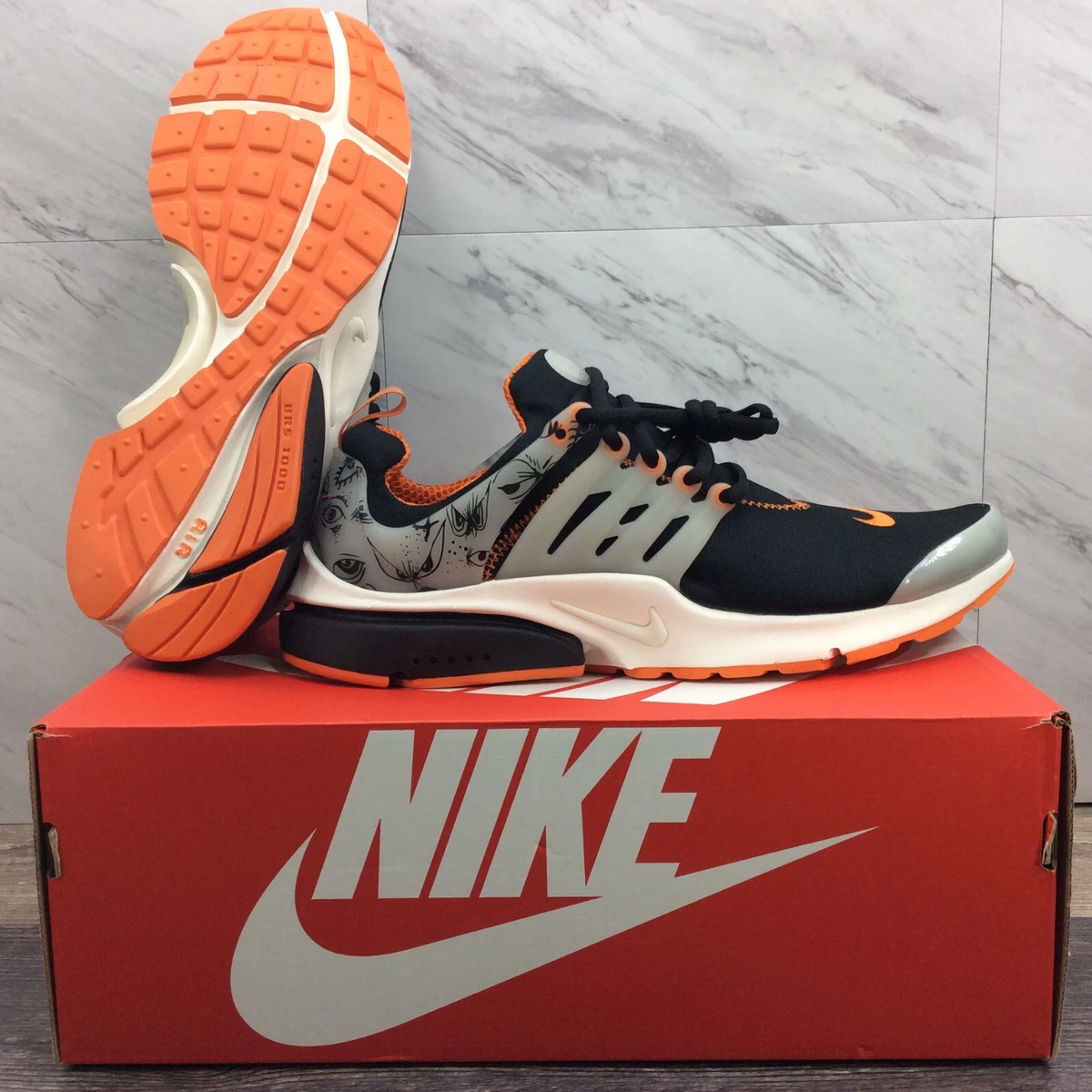 Nike black deals and orange