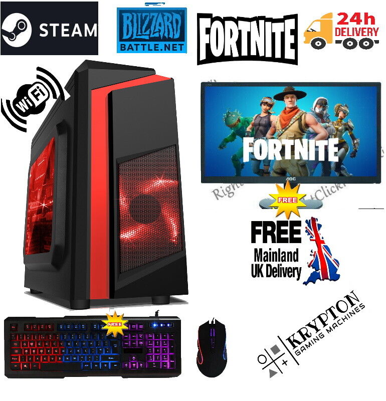 Gaming PC Bundles, Free Shipping in the UK