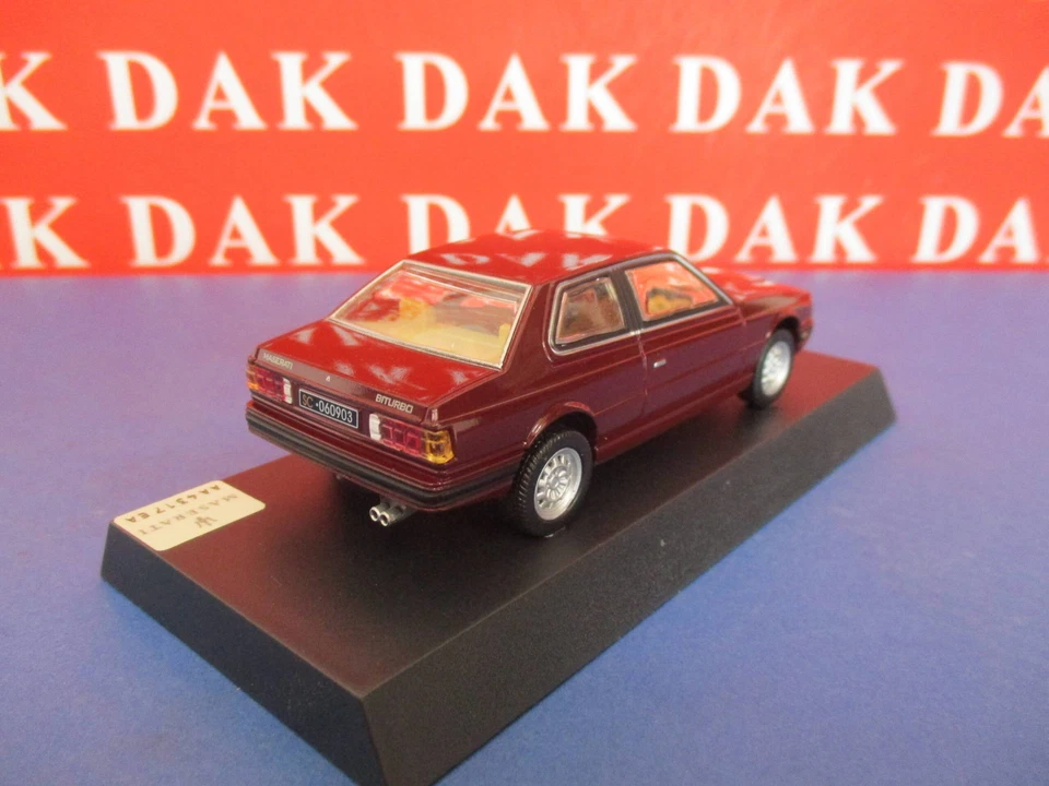 Die cast 1/43 Modellino Auto Maserati Biturbo 1982 - Immagine 3 di 3