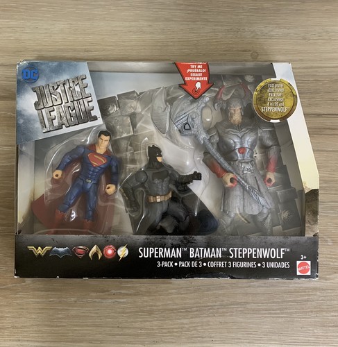 DC Comics : Justice League - Steppenwolf, Batman & Superman - Mattel -BRAND NEW!