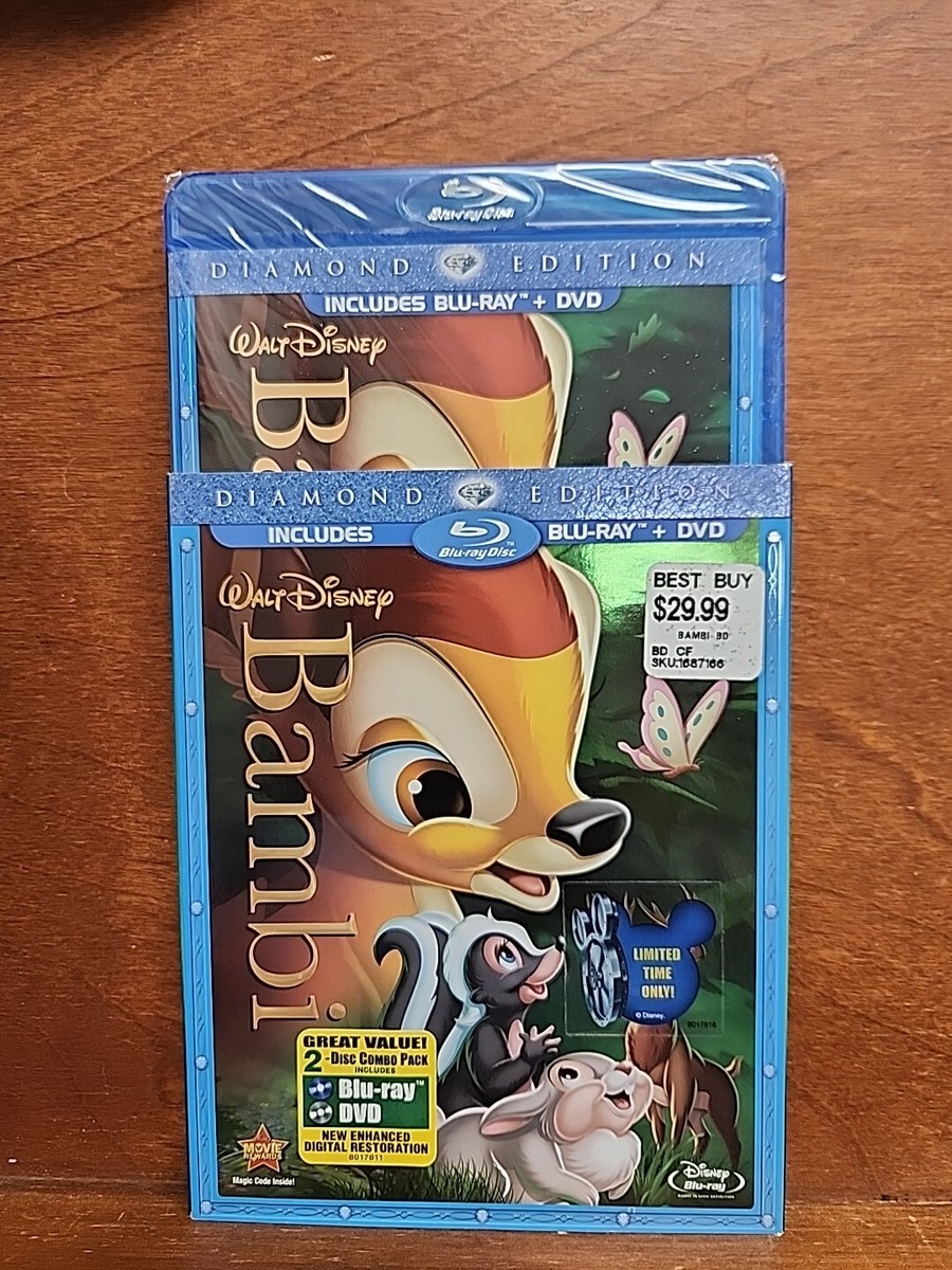 トライアルセット・サンプル bambi Bambi Blu-ray Diamond Edition New with Original Slipcover SEALED