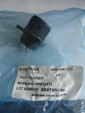AMPHENOL ACS02A18-PW (027) Circular Connector 10 Contacts  FREE 1ST SAME DAY SHP