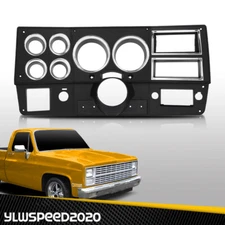 Fit For 1984 85 86 1987 Chevy GMC Truck Dash Bezel w/ A/C w/ Lower Column Cover 